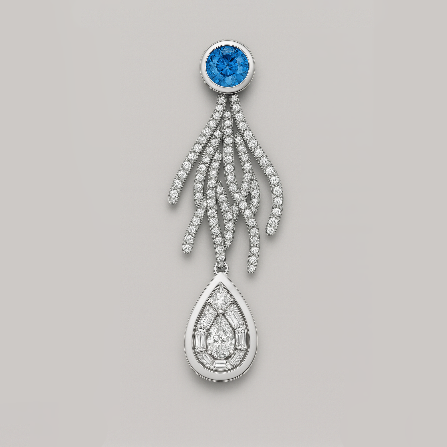 Cascading Wave Earrings